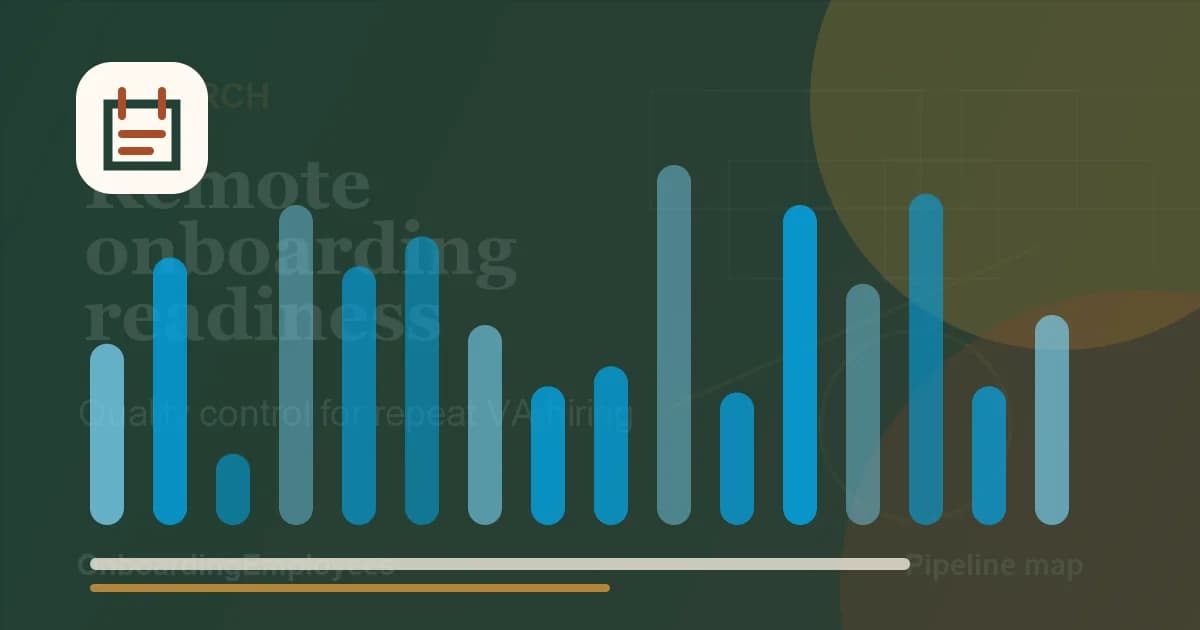 Onboarding workflow comparison graphic for Greenhouse alternatives