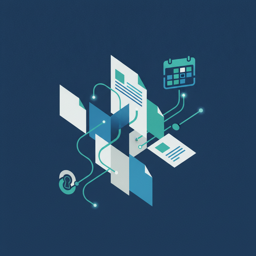 Editorial illustration for orientation agenda decision log